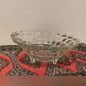 5/$20 Fostoria clear glass bowl